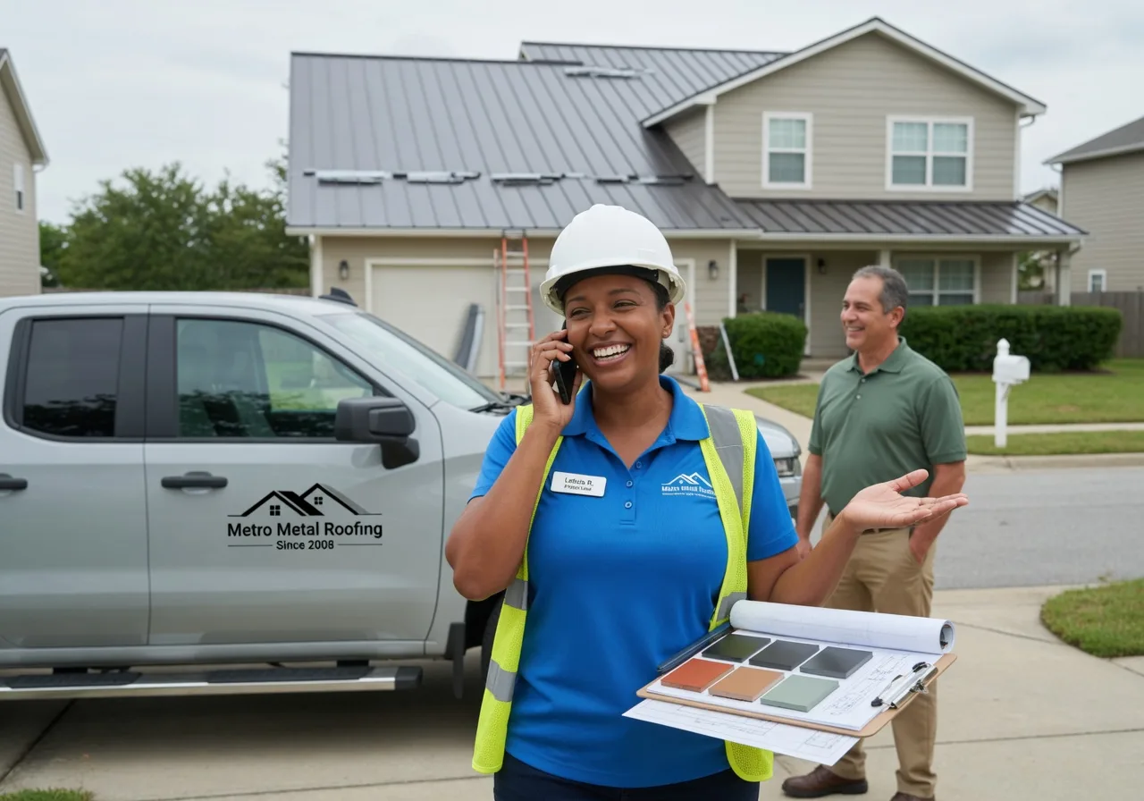 Storm Damage Metal Roof Repair in Port Washington, OH